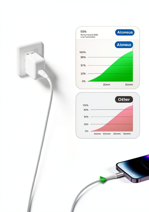 Aioneus USB C to Lightning Cable-2