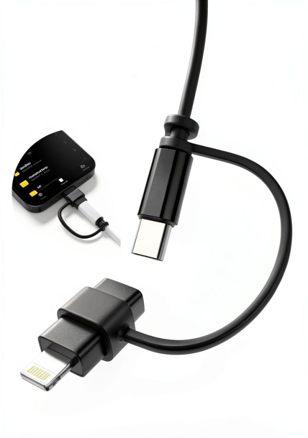USB C to Lightning Adapter Lertosen Aluminum-5