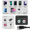 USB-C to Lightning Cable Acecene Braided 3ft-6