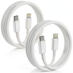 APFEN USB-C to Lightning Cable Fast Charging White-0