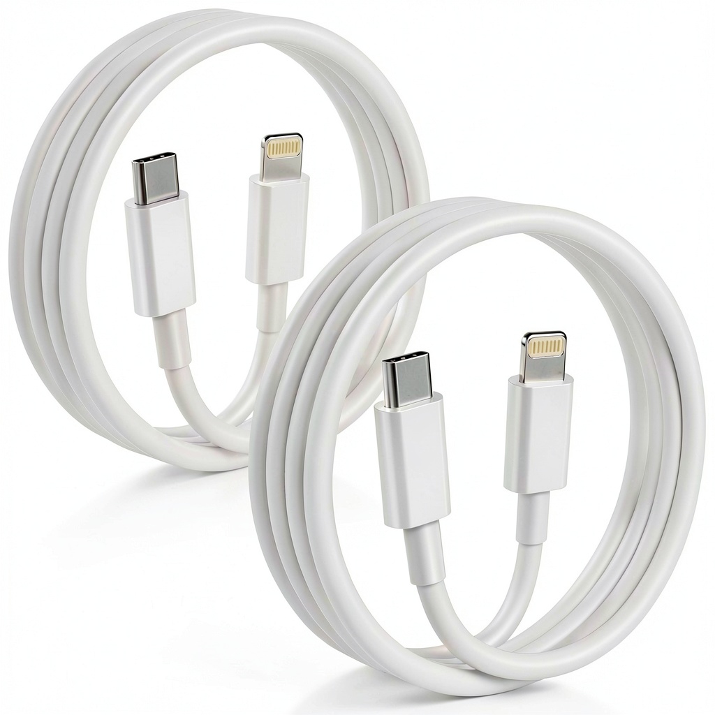 APFEN USB-C to Lightning cable showing both 6ft and 10ft lengths