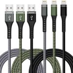 iPhone Lightning Cables DFLASHS Braided Nylon-0