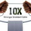 iPhone Lightning Cables DFLASHS Braided Nylon-3