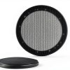 YGDMD Speaker Grill Cover Black Plastic Iron-1
