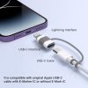 Lightning to USB C Adapter by Thousover-1