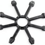 Kicker Subwoofer Grille ABS Plastic Black 43CWR12G-0