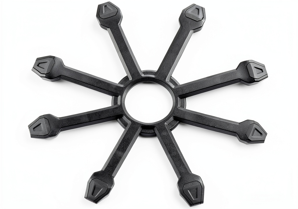Kicker subwoofer grilles made from ABS plastic