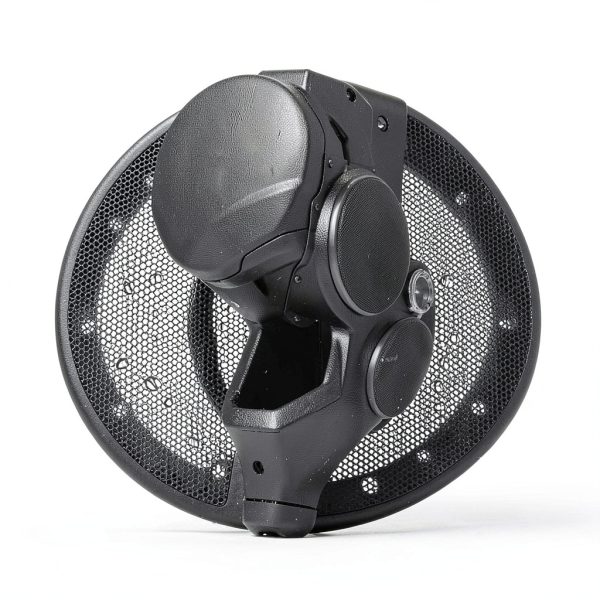 YGDMD Speaker Grill Cover Black Plastic Iron-3