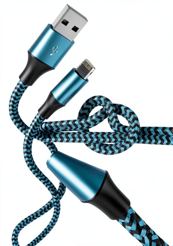 SHUSEL Lightning Cable 6ft 10ft Braided Nylon-3