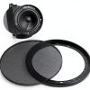 YGDMD Speaker Grill Cover Black Plastic Iron-5