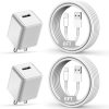 Lightning Cable Banety 6ft Fast Charging White-0
