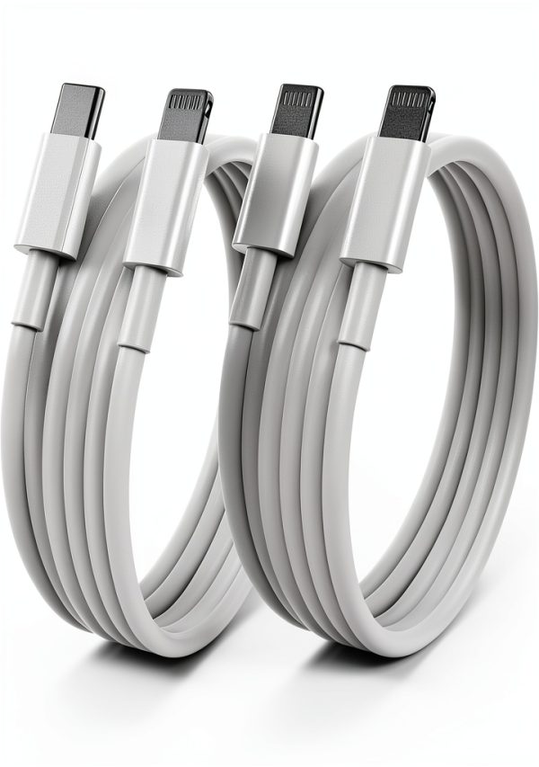 USB C to Lightning Cable Cionum Charging 2Pack-0