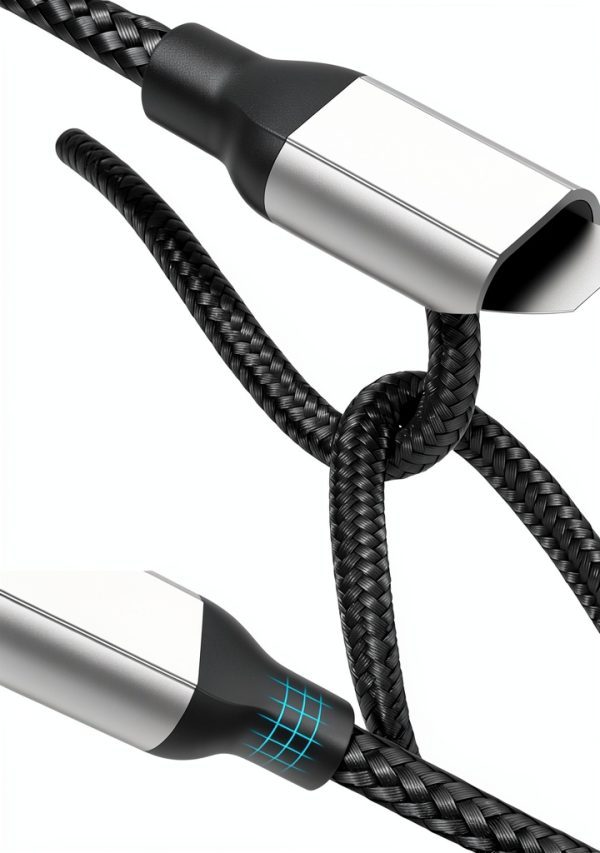 USB-C to Lightning Cable Acecene Braided 3ft-4