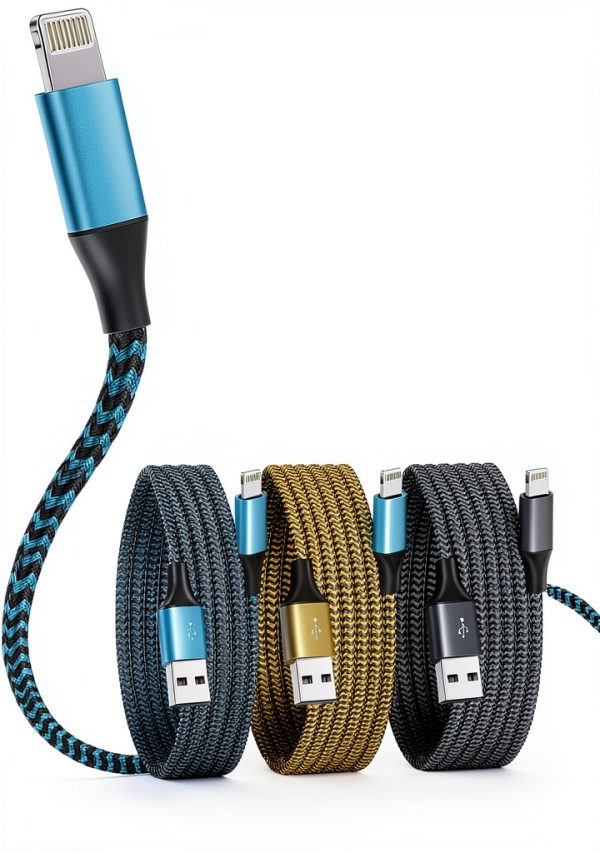 SHUSEL Lightning Cable 6ft 10ft Braided Nylon-6