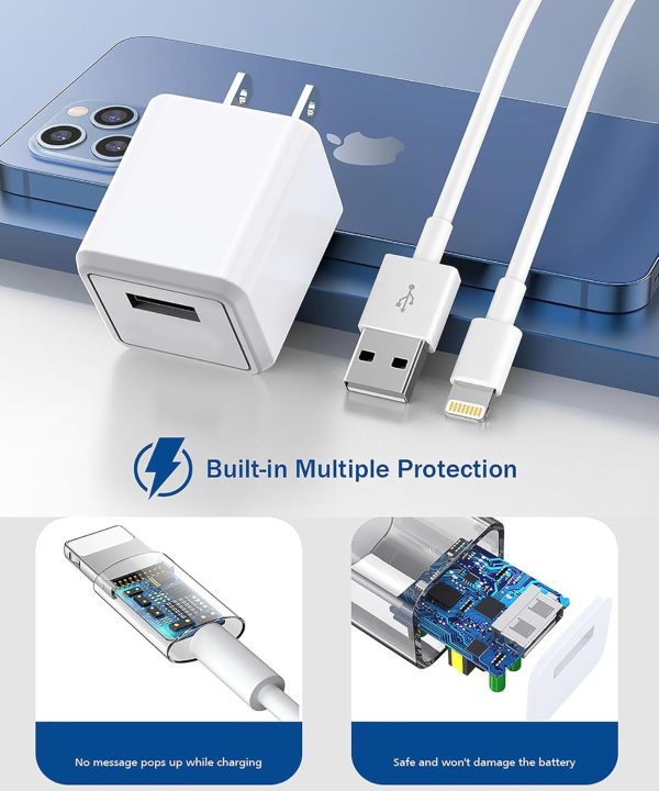 Lightning Cable Banety 6ft Fast Charging White-1