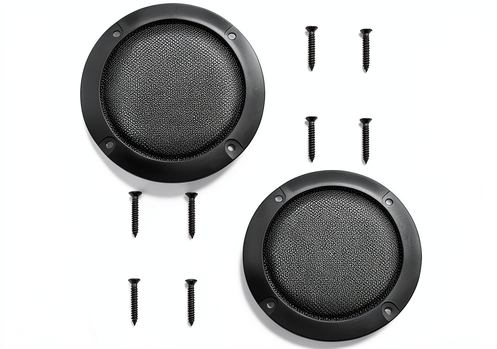 LoveIysp Speaker Grill Cover Mesh Decorative Circle