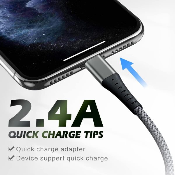 iPhone Lightning Cables DFLASHS Braided Nylon-2