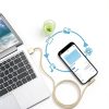 OCEEK Lightning Cable 6ft Nylon Braided 90°-4
