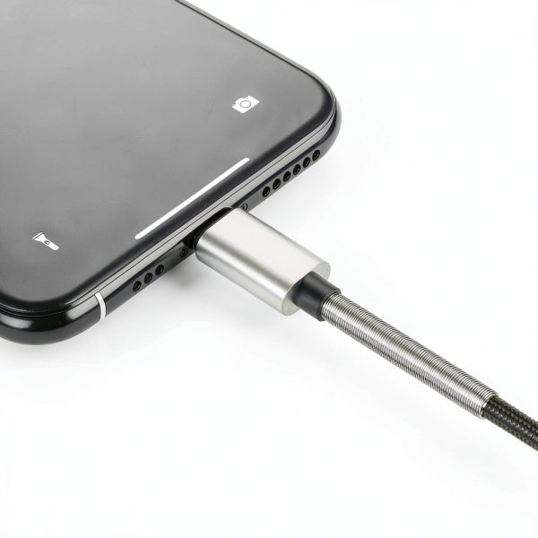 USB C to Lightning Cable Kitminun 10ft Silver-7