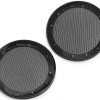 YGDMD Speaker Grill Cover Black Plastic Iron-0