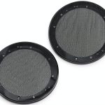 YGDMD Speaker Grill Cover Black Plastic Iron-0