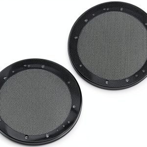YGDMD Speaker Grill Cover Black Plastic Iron-0