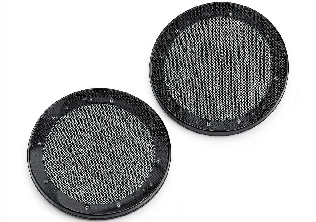 Speaker grill cover with honeycomb design