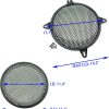 FDXGYH Home Speaker Protective Cover Metal Durable-1