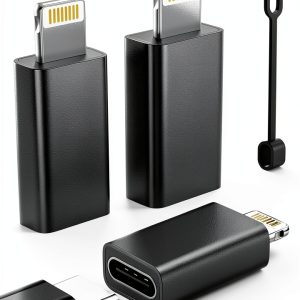 USB C to Lightning Adapter Lertosen Aluminum-0