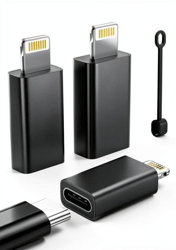 USB C to Lightning Adapter Lertosen Aluminum-0