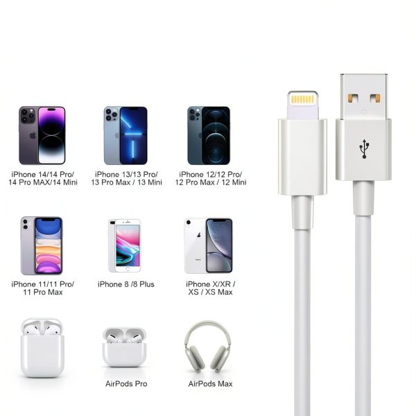 Car Apple Carplay Cable Lightning Fast Charging-5