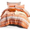 Bedsure Queen Duvet Cover Soft Polyester Stripe-0