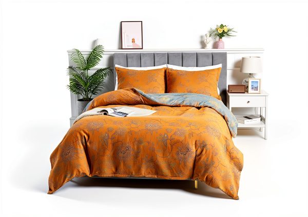 Softta King Duvet Cover Set Cotton Vintage Floral-8