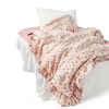 BuLuTu Kids Duvet Cover Muslin Floral Cotton-5