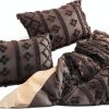 Bedsure King Duvet Cover Set Dark Grey Boho Chic 3-Piece Bedding-6