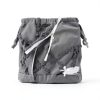 Bedsure King Duvet Cover Set Dark Grey Boho Chic 3-Piece Bedding-4