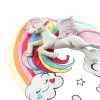 Unicorn Duvet Cover Pink UOZZI BEDDING Queen Size with Pillow Shams-5