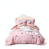 Unicorn Duvet Cover Pink UOZZI BEDDING Queen Size with Pillow Shams-0