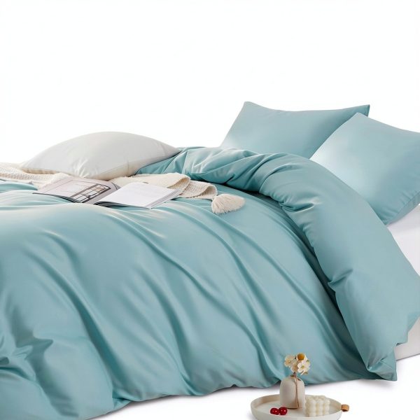 Rainbow Duvet Cover Set JYhoney Queen 1200 Thread Count Microfiber-0